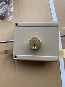 Mẫu Miễn Phí Alta Calidad Cerradora De Sobreponer 111A Doorlock Đôi Bolt Brass Chapa Rim Khóa Rim Cửa Khóa - Product Image 5