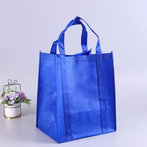 กระเป๋าช้อปปิ้งแบบไม่ทอ สีส้มสดใส กันน้ำ ลายการ์ตูน สะพายไหล่ ใช้ซ้ำได้ - Product Image 4