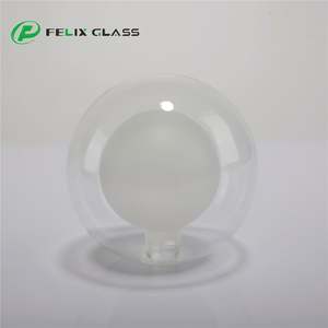 Abat-jour en verre soufflé borosilicate à double paroi transparent 3.3 du fabricant OEM pour lampes murales et de plafond traditionnelles et modernes - Product Image 1