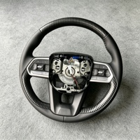 Volant en cuir pour Toyota Camry Hilux Tundra Land Cruiser Prado LC200 LC300 Prado 120 Volant en fibre de carbone