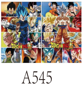 500 Diseños, 40*30cm, Imagen Lenticular 3D con Efecto Flip, <span class=keywords><strong>Anime</strong></span> <span class=keywords><strong>Dragon</strong></span> <span class=keywords><strong>Ball</strong></span> Z Goku Vegeta, Póster de Película Lenticular 3D de Plástico, Arte de Pared - Product Image 4