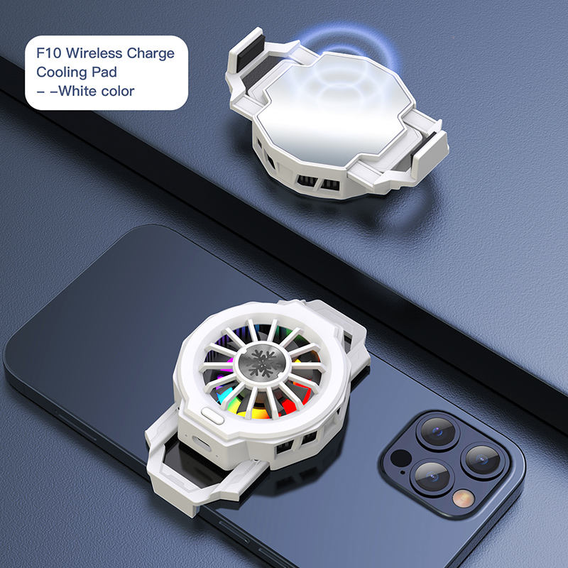 Clamps(White) with wireless charging