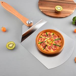 Pala para Pizza de Acero Inoxidable 430 de 12 Pulgadas con Mango de Madera Plegable para un Fácil Almacenamiento, Espátula para Pizza de Lujo para Hornear - Product Image 6