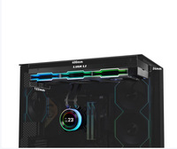 Refroidisseur de processeur liquide AIO Lian Li HydroShift LCD 360 TL avec écran LCD rond, tubes cachés, ventilateur UNI FAN ARGB PWM, roulement fluide 28dBA