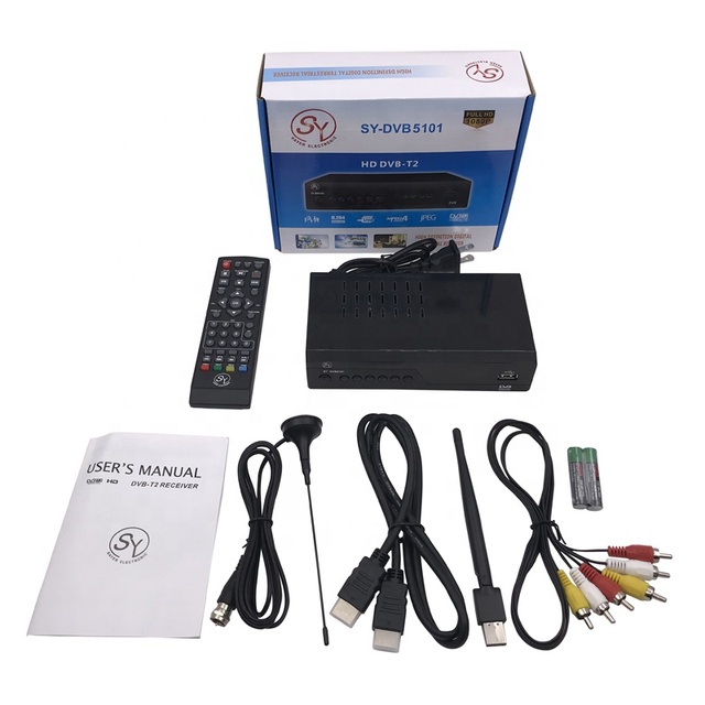 DVB T2 SY-DVB5101 Digital Tv Receiver Usb2.0 Full hd 1080p Tv Box