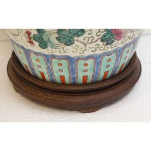 <span class=keywords><strong>Vase</strong></span> en porcelaine chinoise antique de qualité à prix avantageux avec émail <span class=keywords><strong>vert</strong></span> et motif floral torsadé, <span class=keywords><strong>bouteille</strong></span> en forme de calebasse - Product Image 3