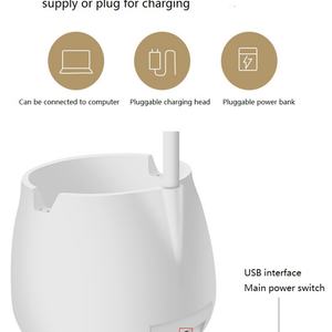 Lampe de bureau portable rechargeable à intensité variable pour la lecture et l'éclairage intérieur, protection oculaire - Product Image 4