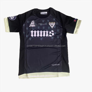 Camiseta Deportiva de Manga Corta, Estilo Casual, con Logotipo Bordado Personalizado, Estilo Hip Hop, Rap, Moda Urbana, Transpirable y de Secado Rápido - Product Image 4