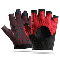 Gants de sport demi-doigts antidérapants souples pour hommes et femmes, idéaux pour la musculation, la gym, la cyclisme en extérieur et les activités sportives sans doigts