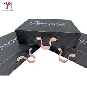 Coffret de perruques fantaisie MUYANG avec doublure en satin, logo estampé à chaud, poignée, emballage d'accessoires de mode - Product Image 4