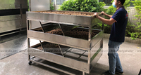 Nieuwe Technologie Warmtepompdroger Groente Champignon Ui Biltong Vis Voedsel Fruit Droogmachine IKE RVS