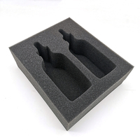 Insert en mousse de boîte d'emballage de protection antichoc personnalisé à haute densité pour bouteilles, flacons, bocaux, flacons, canettes, étain et tubes