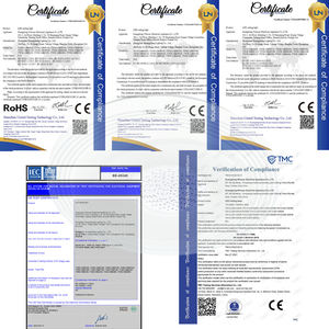 Lámpara de Techo Redonda de Cristal Blanca Moderna Nórdica de 450 mm, LED Regulable con Control Remoto, para Sala de Estar, Dormitorio, con Certificación CE, EMC y LVD - Product Image 5