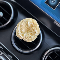 Ornamen parfum penyegar udara Mode bentuk bunga Diffuser klip bentuk bunga dekorasi Interior Aksesori Mobil