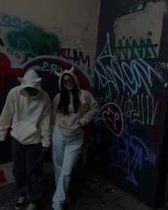 Felpe <span class=keywords><strong>con</strong></span> <span class=keywords><strong>Cappuccio</strong></span> Casual Personalizzate da Uomo, Pullover in Cotone Pesante <span class=keywords><strong>con</strong></span> Corno - Product Image 5