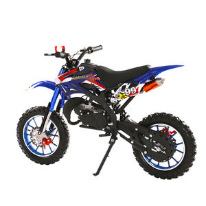 Mini moto tout-terrain à grandes roues 49cc 2 temps refroidie par air, freins à disque, vitesse maximale 40-60 km/h, pneus 2.50-10, réservoir de carburant 2L, à vendre à prix réduit - Product Image 3