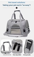 Fournitures pour animaux de compagnie sac de voyage en tissu pliable Portable respirant chat fourre-tout chiens chats petits animaux oiseaux pliable transporteur maison
