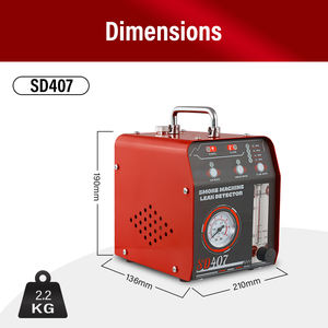 Premium-Qualität SD407 Auto-Rauchleck detektor EVAP-System <span class=keywords><strong>tester</strong></span> mit benutzer definierten Logo-Motoranalysator-Diagnose werkzeugen - Product Image 2