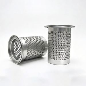 Filtro de Metal Perforado para Compresor Rotatorio Industrial con Alta Eficiencia de Filtración - Product Image 4