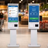 Imprimante POS TKA 80 mm avec écran tactile tout-en-un compatible avec le SDK McDonald's, caisse de vente au détail, faible coût, Windows, kiosque en libre-service