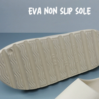 Claquettes de plage pour femmes avec logo personnalisé, impression numérique, sérigraphie, EVA, plateforme, pour la piscine, la salle de bain