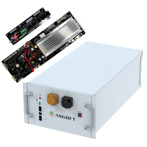 V2แบตเตอรี่แบบ DIY ชุด15kWh 280Ah 51.2V 16KWH กล่องแบตเตอรี่ลิเธียมเหล็กฟอสเฟตวางซ้อนกันได้พร้อมบอร์ด BMS - Product Image 1