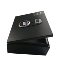 Coffre-fort électronique en acier inoxydable, boîtier de verrouillage motorisé, pour ordinateur Portable, boîte ouverte, coffre-fort d'hôtel avec tiroir