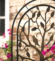 Tril de jardin arquées en métal, cm, arbre de vie