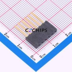 SSQ-106-03-G-S Pin Socket Through hole Component (THT),P=2.54mm Connector 2.54mm Square Hole Through Hole Single Row - Product Image 1