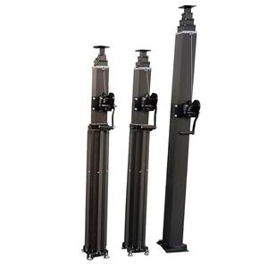 Mât trépied portable 10m 12m, <span class=keywords><strong>tour</strong></span> télescopique mobile cellulaire à manivelle pour scanner 3D - Product Image 3