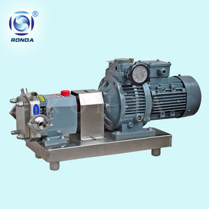 Bombas rotativas de <span class=keywords><strong>tri</strong></span> lobe, D-3A grau alimentício para mel/elétrico alta viscosidade líquido bomba de lobo - Product Image 2