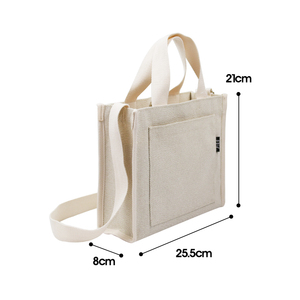 Custom Shopping <b>Bag</b> with Snap Closure Shoulder Hand Handles Custom Size <b>Travel</b> Supermarket Daily Use - Product Image 5