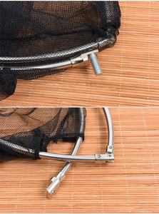 Red de Pesca Plegable de Acero Inoxidable de 40 cm, Red de Aterrizaje con Marco para Pesca con Tornillo de 8 mm, Accesorios de Pesca - Product Image 3