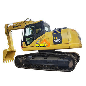 Pelle PC160-7 Komatsu d'occasion du Japon Machine de creusement de 16 tonnes avec noyau moteur et composants de pompe à vendre - Product Image 6
