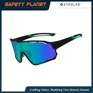 Gafas de Sol de alta calidad, gafas de sol con logotipo personalizado, lentes grandes, gafas de sol polarizadas para bicicleta a la venta - Product Image 3