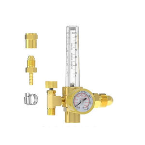 Regulador de Presión de Gas Argón CGA580 de Cobre, Medidor de Flujo 191, Válvula Reductora de Presión G5/8 para Soldadura por Arco de Dióxido de Carbono - Product Image 3