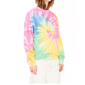 Maglia girocollo stampata Varsity 100% Logo frontale in tessuto di spugna di cotone <span class=keywords><strong>senza</strong></span> cappuccio per la stagione autunnale in vendita - Product Image 5