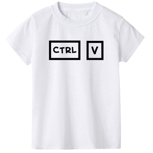 Abiti Casual di san valentino personalizzati vestiti per bambini di bambù per ragazzi ragazze t-shirt famiglia genitori bambini <span class=keywords><strong>padre</strong></span>-<span class=keywords><strong>figlia</strong></span> giorni - Product Image 3