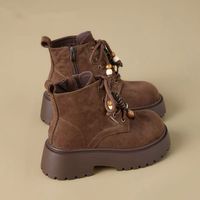 Bottines à plateforme rehaussantes pour femmes, Nouveautés Automne 2026, Best-sellers Internet, Attrape-regards