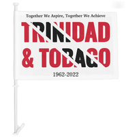 Drapeau de Samoa, petits drapeaux de voiture pour l'extérieur, cadeaux personnalisables, drapeaux de voiture personnalisés pour processions, voyages, 30x45cm
