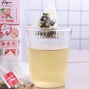 Thé Oolong à la pêche, sachet de thé individuel savoureux, combinaison de thés aromatisés sains et certifiés - Product Image 4