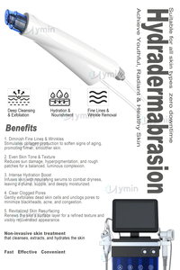 Appareil d'hydrodermabrasion de haute qualité 8 en 1 H2 O2, jet d'eau, <span class=keywords><strong>peeling</strong></span> hydrodermabrasion, aqua peel, avec analyseur de <span class=keywords><strong>peau</strong></span> - Product Image 2