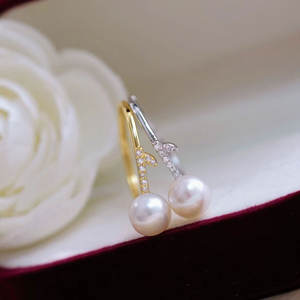 ขาตั้งแหวนเงินแท้ S925 สำหรับงาน DIY ประดับมุก อุปกรณ์เรียบง่ายสำหรับลูกปัดทรงกลมขนาด 8-13 มม. 10436 เครื่องประดับเงิน - Product Image 2