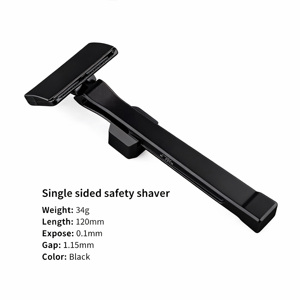 Precision <strong>Single</strong> <strong>Edge</strong> Grooming Structure Smooth Finish Comfortable Grip Long Term Use Manual Shave <strong>Razor</strong> - Product Image 5
