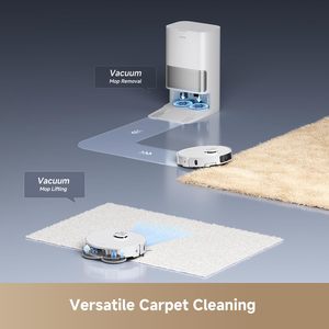 สำหรับหุ่นยนต์ดูดฝุ่นและถูพื้น Dreame L40S ULTRA แรงดูด 19,000Pa ระบบถ่ายขยะอัตโนมัติ ระบบทำความสะอาดตัวเอง พร้อมไม้ถูพื้นแบบยืดหดได้ และแปรงข้าง - Product Image 3