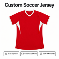 Uniforme de Fútbol Personalizado al por Mayor, 100% Poliéster, Transpirable, de Secado Rápido, Elástico y Ligero, Conjunto de Ropa Deportiva para Entrenamiento