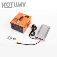 Compresseur 300W PCP Pompe submersible haute pression 300bar avec source d'alimentation AC/gaz Carabine à air comprimé Voiture Autres applications