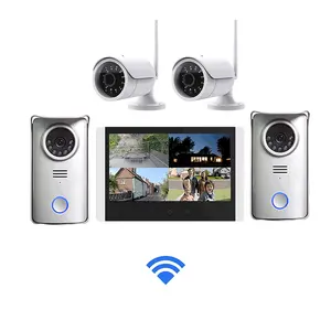 Wireless Video Intercom Door Home Security Anti-theft Ring Doorbell Video Villa Infrared Night Vision Doorbell Camera Apartment