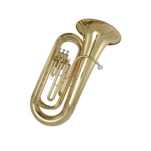 <span class=keywords><strong>Tuba</strong></span> SEASOUND OEM de haute qualité JYTU0737 Bb, surface laquée or, corps en laiton jaune, pistons en acier inoxydable - Product Image 1