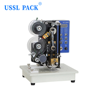 Machine de codage thermique HP-280P à vitesse réglable pour l'impression de dates de péremption sur les sachets de café, pour l'atelier de traitement et la marquage par lots, avec ruban thermique